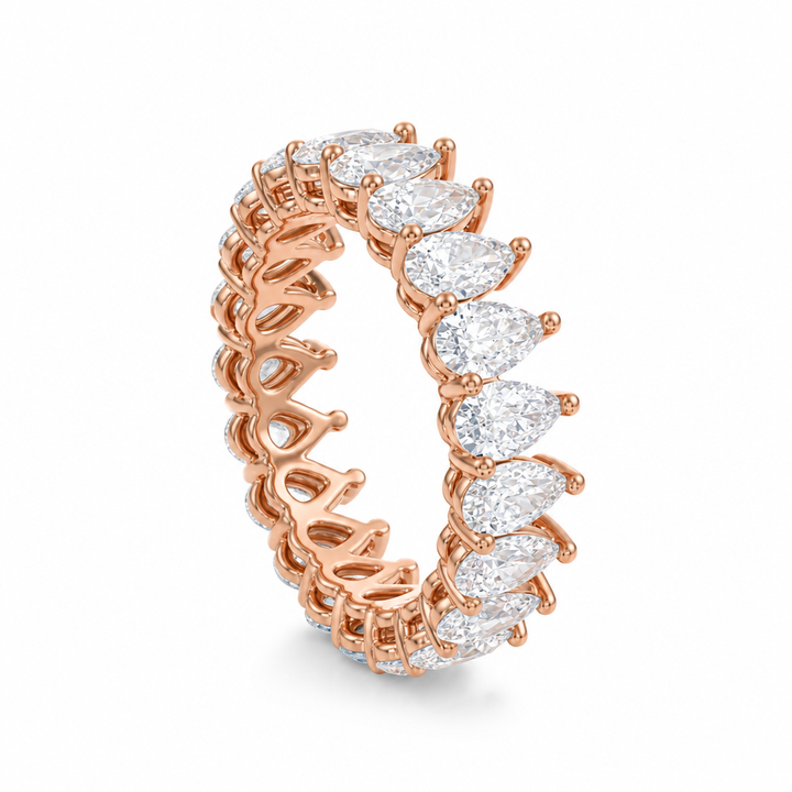 Pear Basket Eternity Band