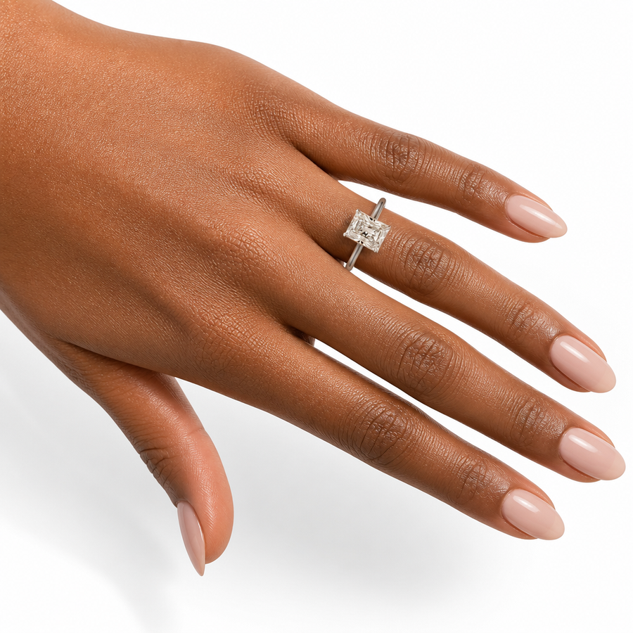 Radiant Classic Cathedral Ring
