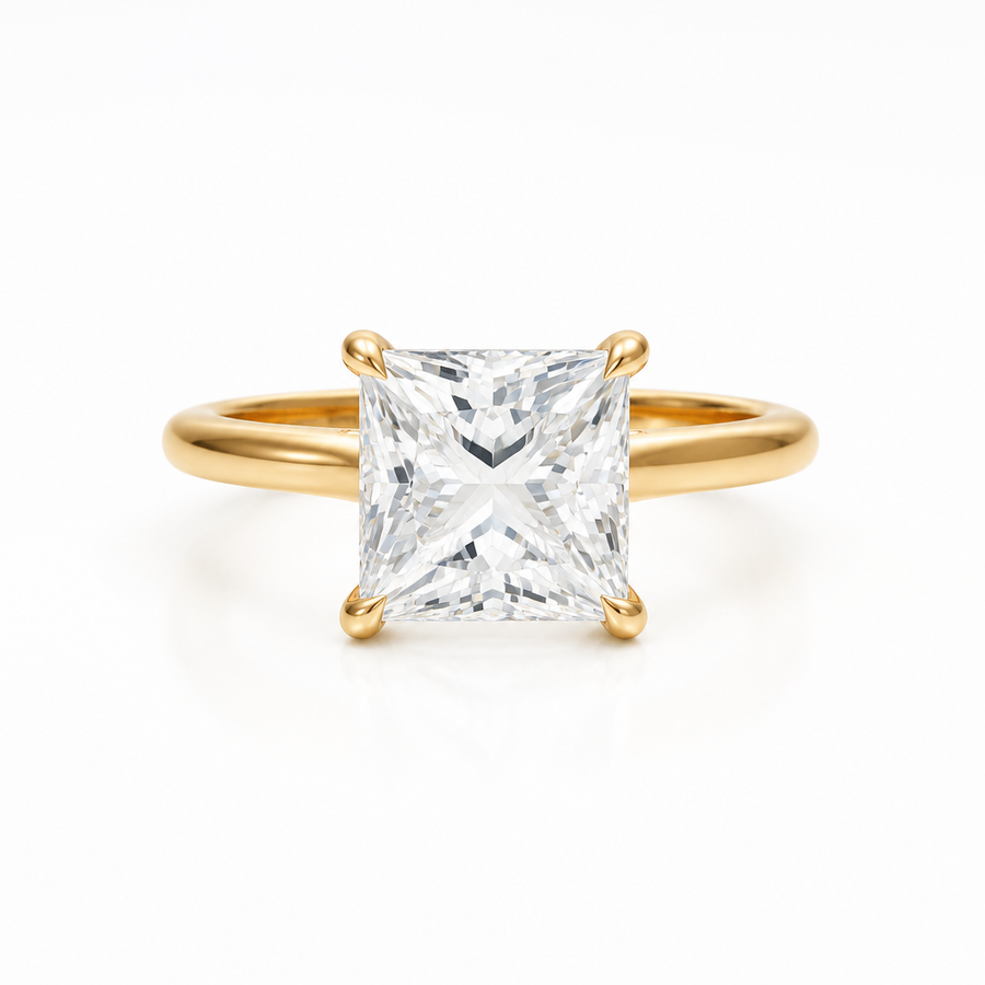 Princess Classic Cathedral Ring