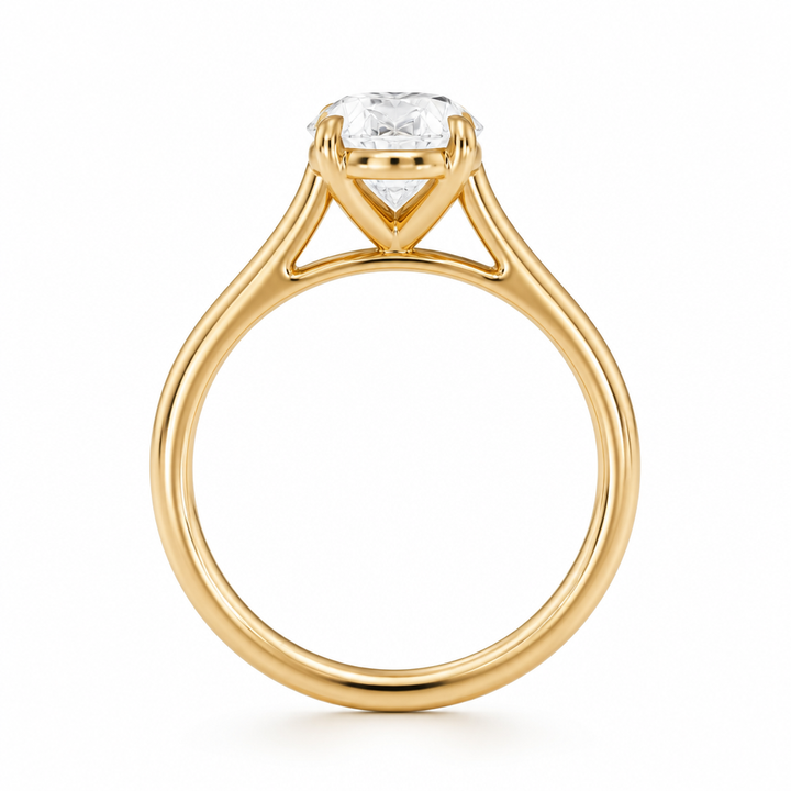 Oval Classic Cathedral Ring