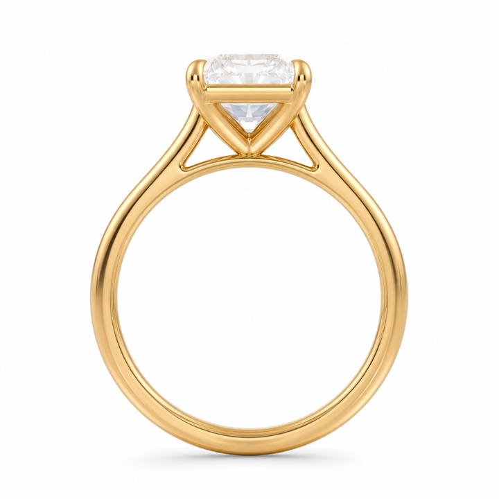 Radiant Classic Cathedral Ring