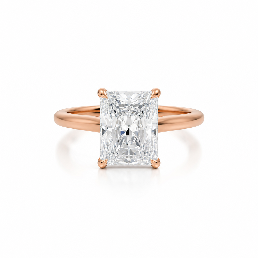 Radiant Classic Cathedral Ring