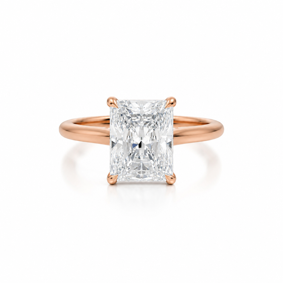 Radiant Classic Cathedral Ring