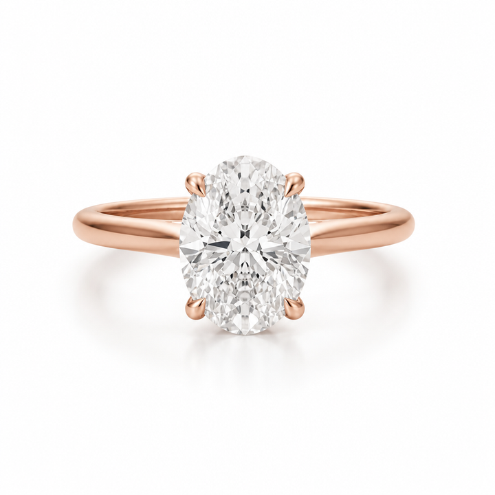 Oval Classic Cathedral Ring