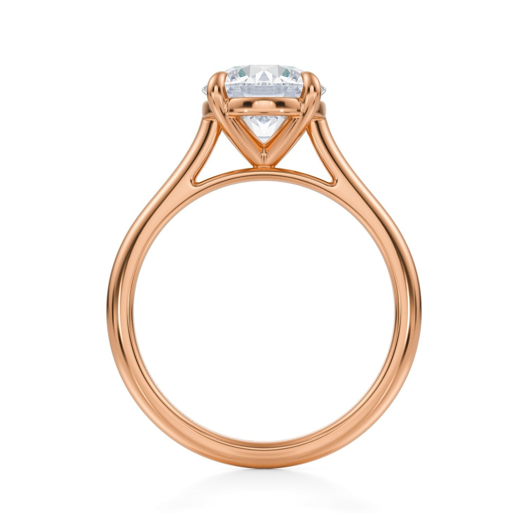 Round Classic Cathedral Ring