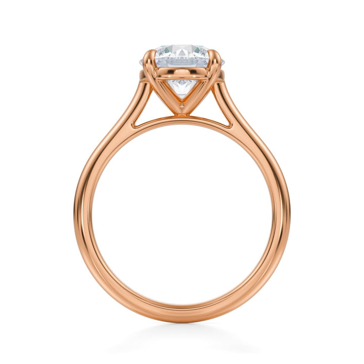 Round Classic Cathedral Ring