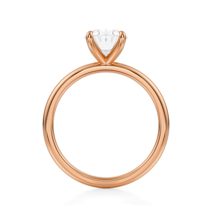 Oval Classic Solitaire Ring
