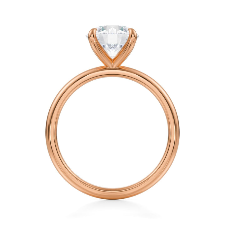 Round Classic Solitaire Ring