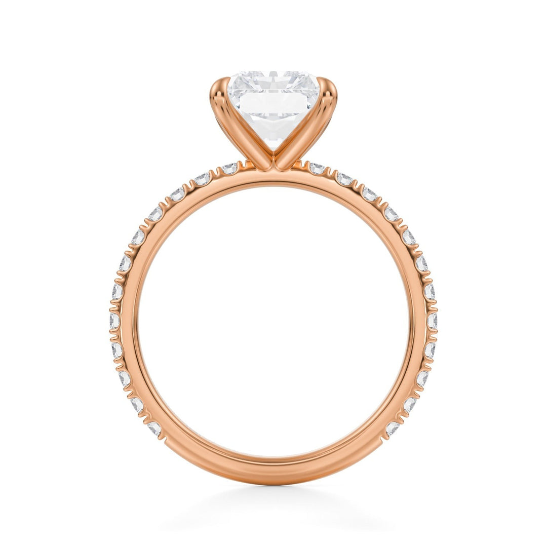 Radiant Modern Pave Ring