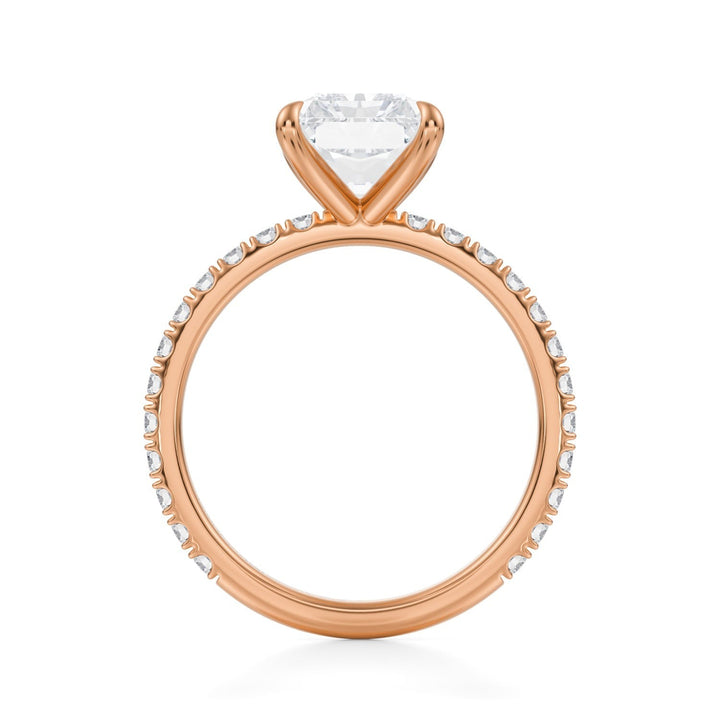 Radiant Modern Pave Ring