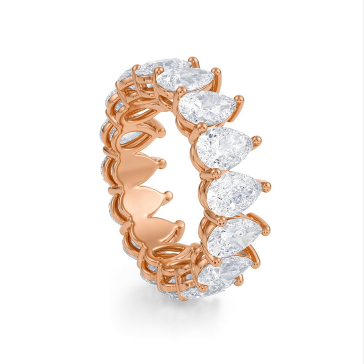 Pear Eternity Band - Vertical