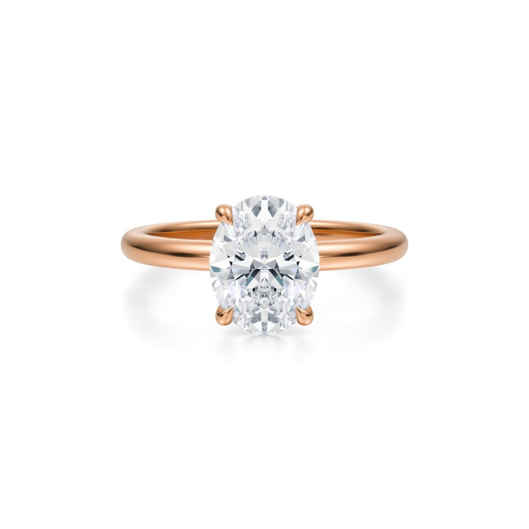 Oval Classic Solitaire Ring