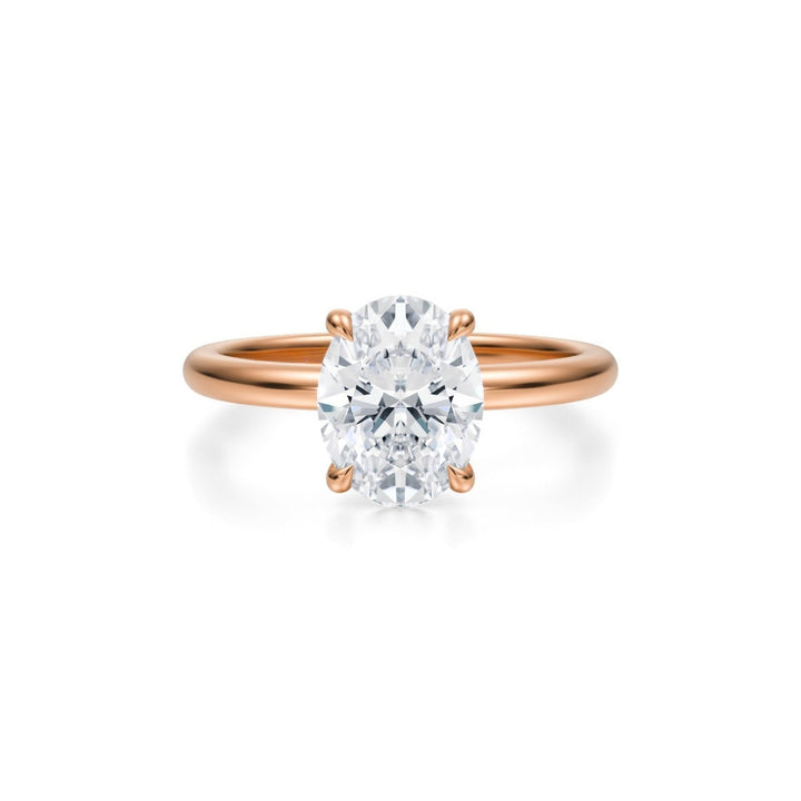 Oval Classic Solitaire Ring