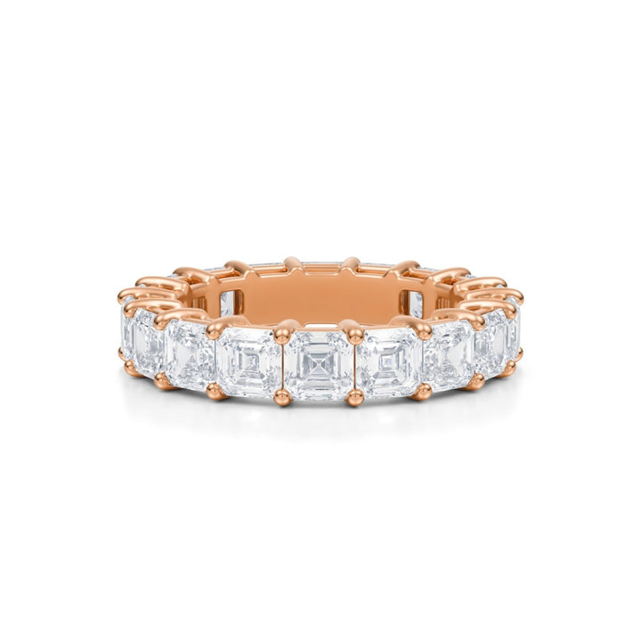 Asscher Eternity Band