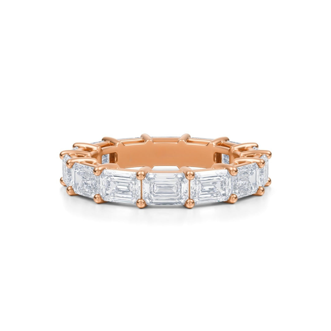 Emerald Eternity Band - Horizontal