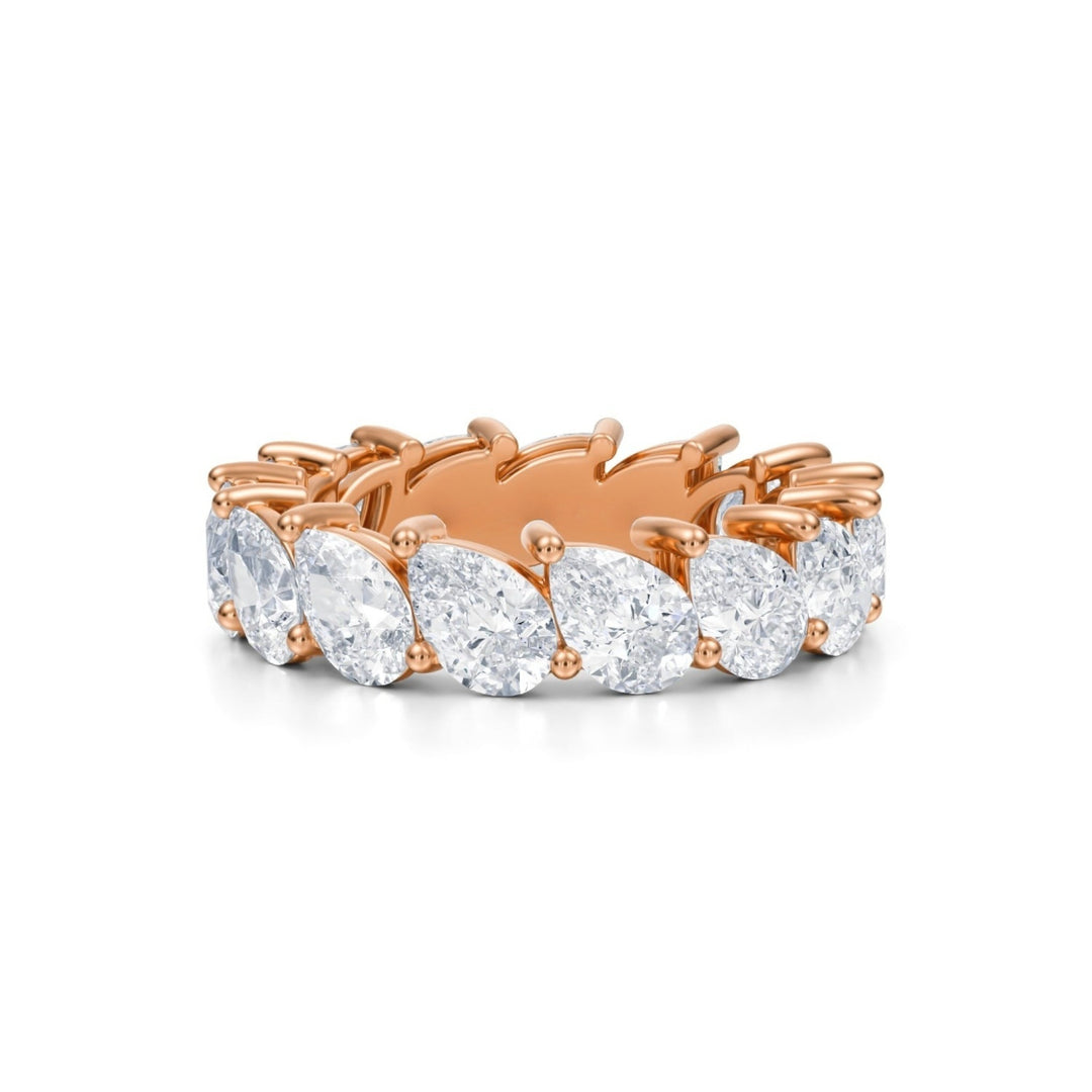 Pear Eternity Band - Slanted