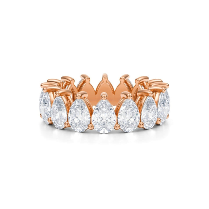 Pear Eternity Band - Vertical