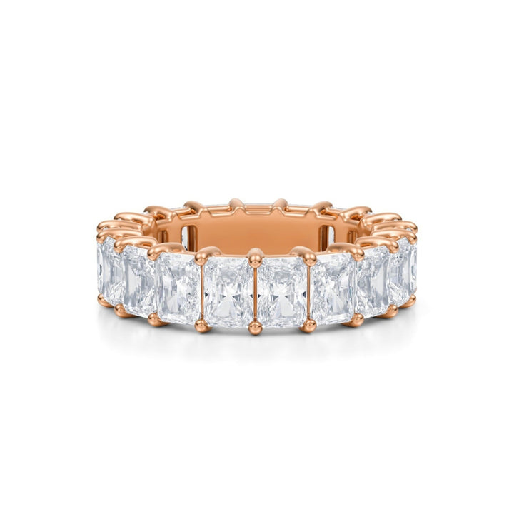 Radiant Eternity Band - Vertical