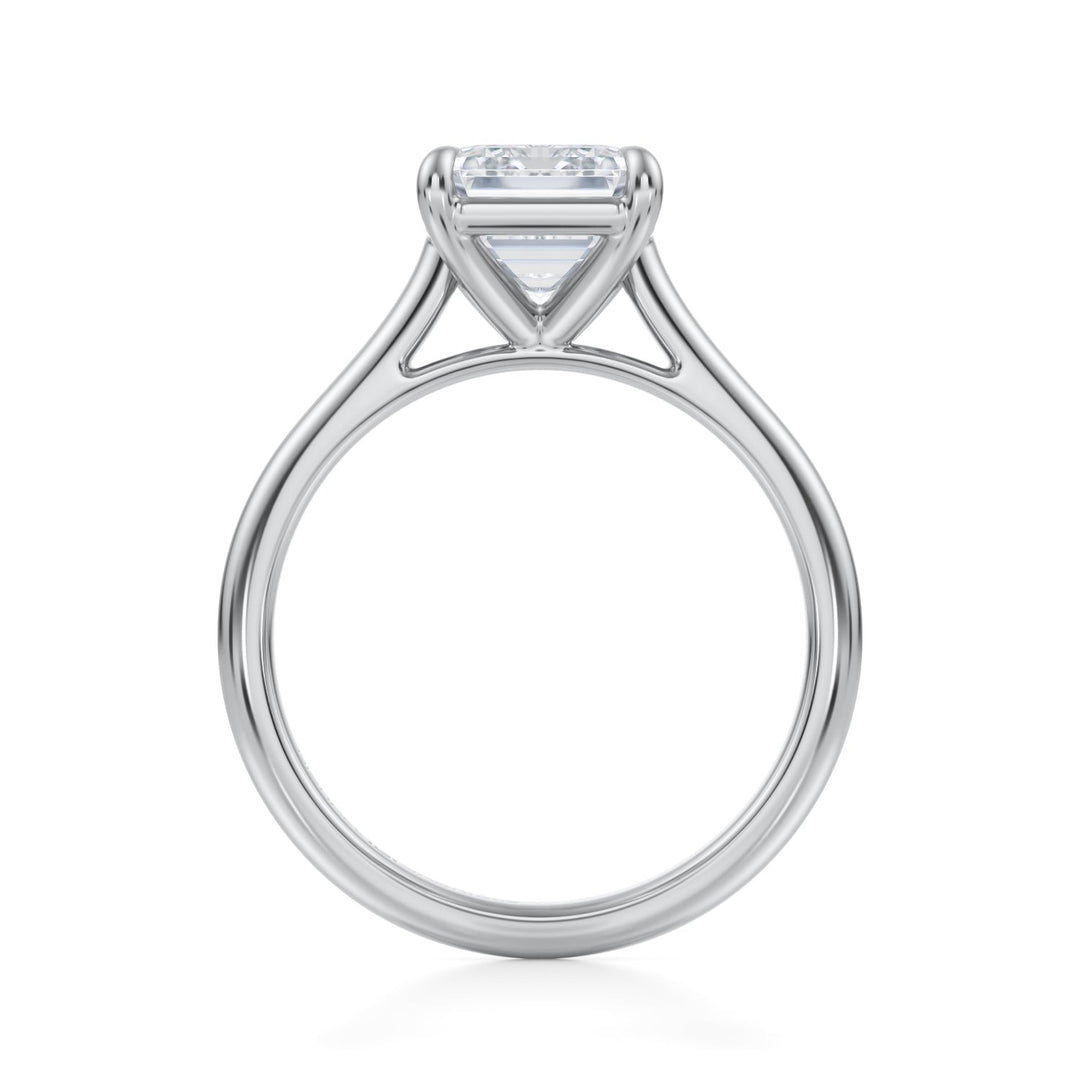 Emerald Classic Cathedral Ring