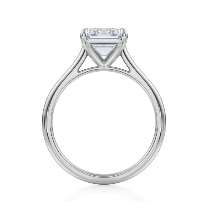 Emerald Classic Cathedral Ring