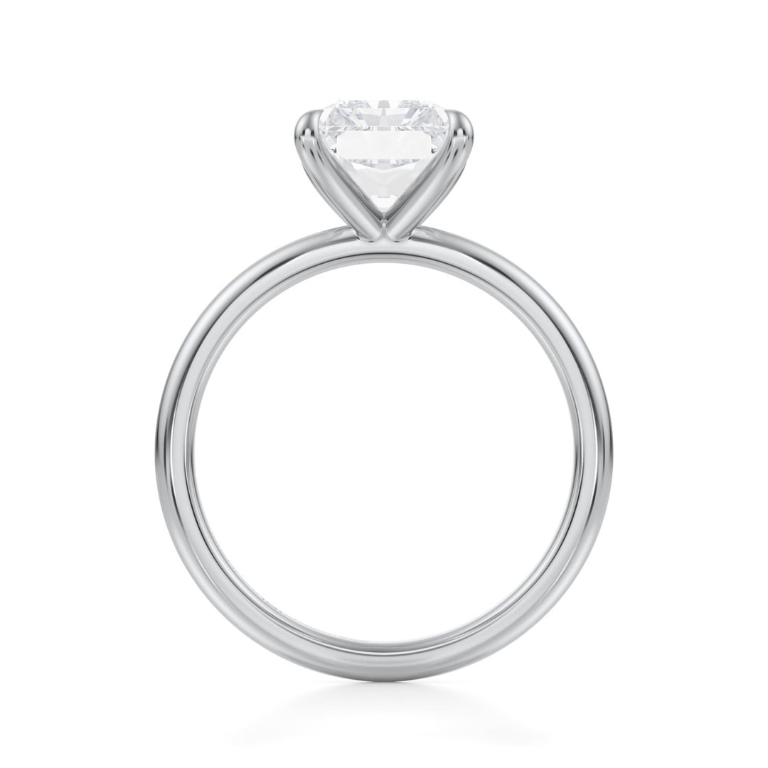 Radiant Classic Solitaire Ring