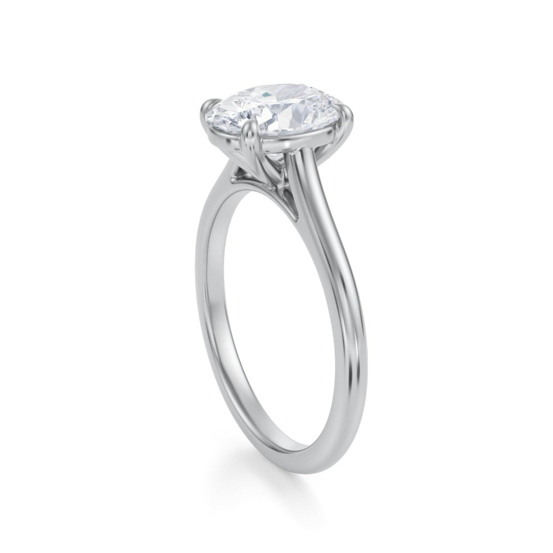 Oval Classic Cathedral Ring