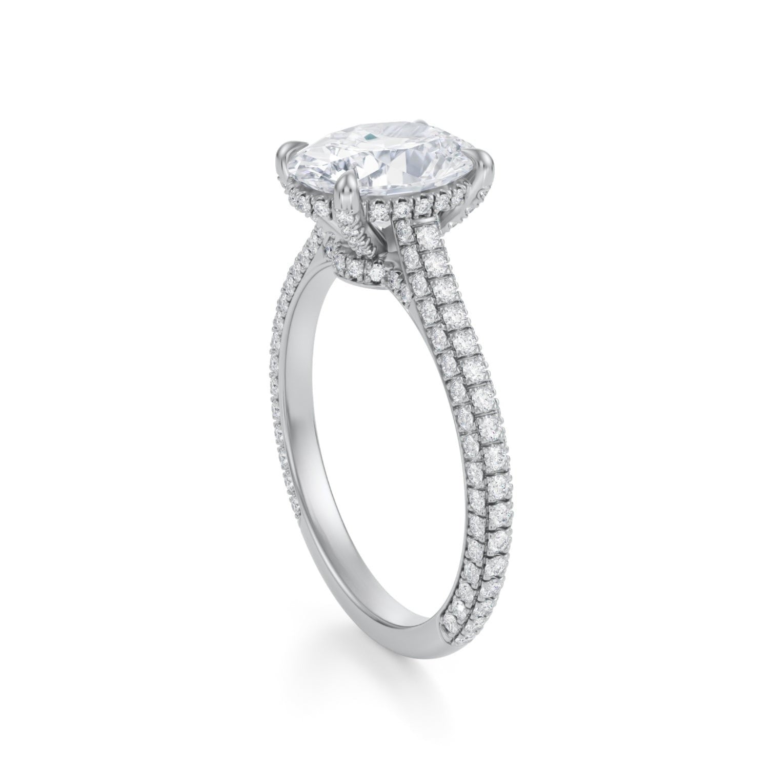 Buy Hidden Halo Engagement Ring Shop Now for Elegance House of Diamonds