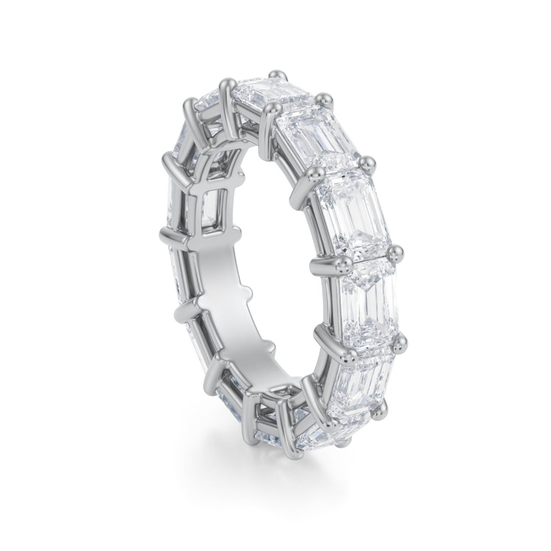 Emerald Eternity Band - Horizontal