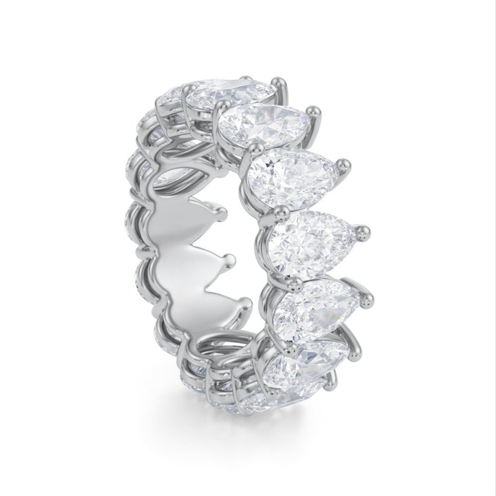 Pear Eternity Band - Vertical