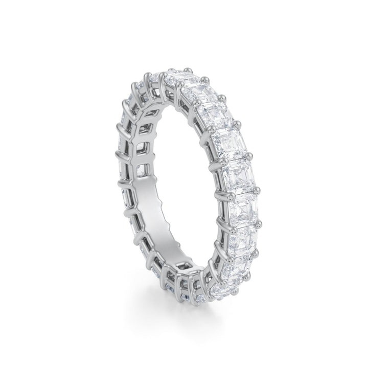 Asscher Eternity Band
