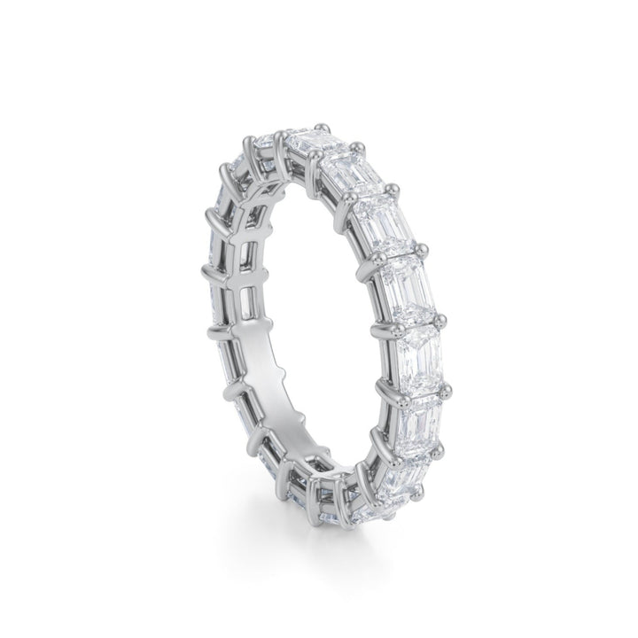 Emerald Eternity Band - Horizontal