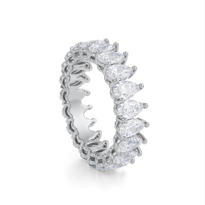 Pear Eternity Band - Vertical