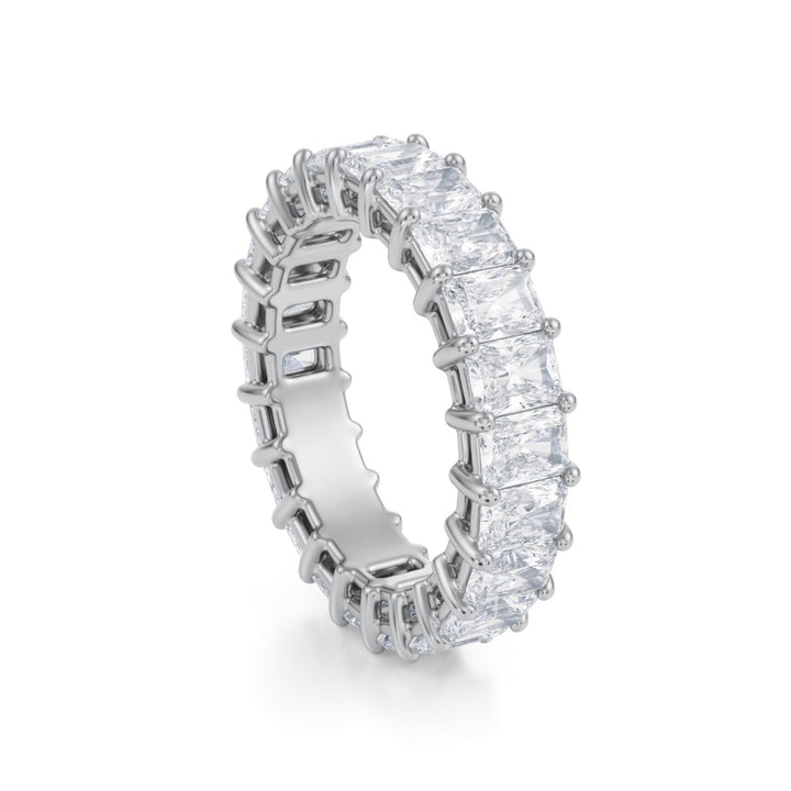 Radiant Eternity Band - Vertical