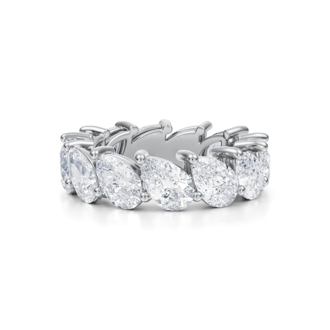 Pear Eternity Band - Slanted
