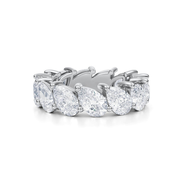 Pear Eternity Band - Slanted