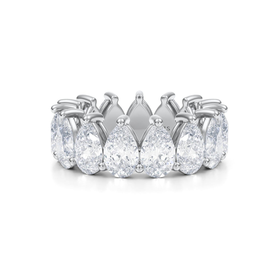 Pear Eternity Band - Vertical