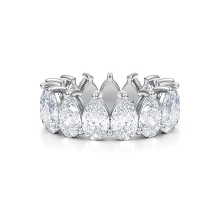 Pear Eternity Band - Vertical