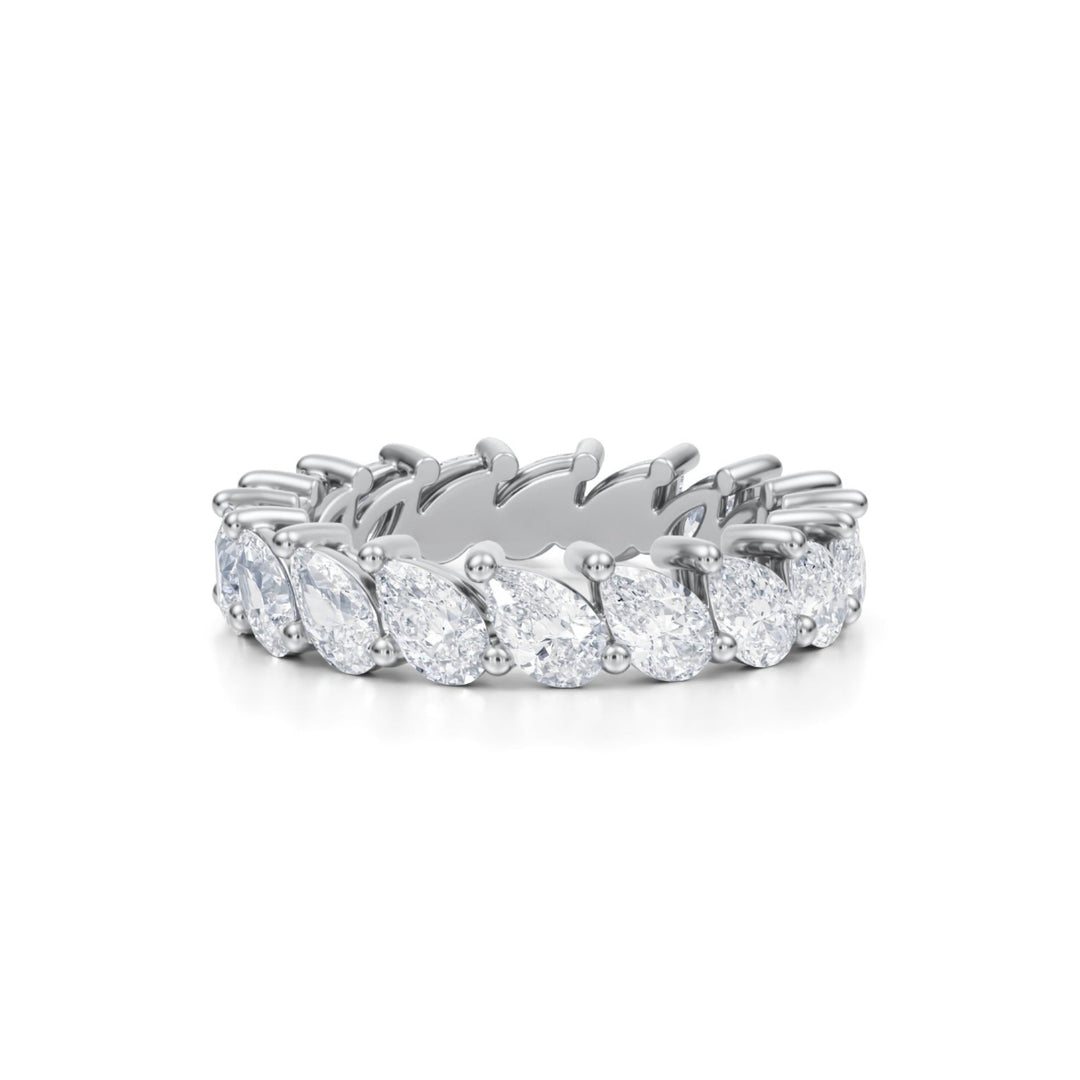 Pear Eternity Band - Slanted