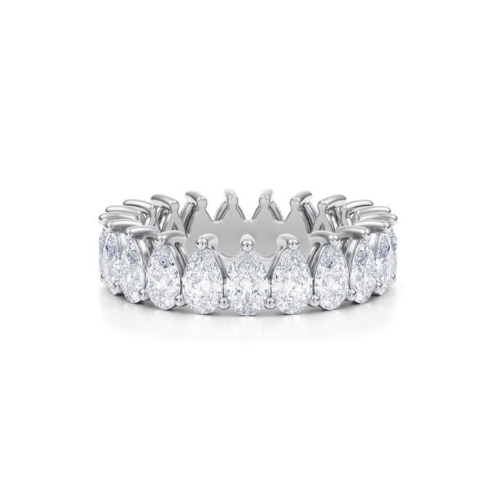 Pear Eternity Band - Vertical