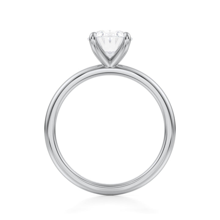 Oval Classic Solitaire Ring