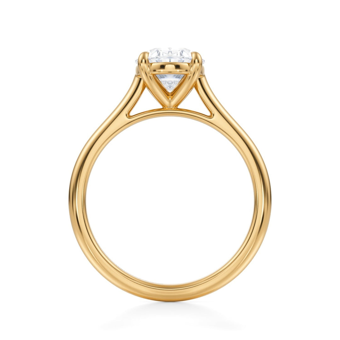 Oval Classic Cathedral Ring