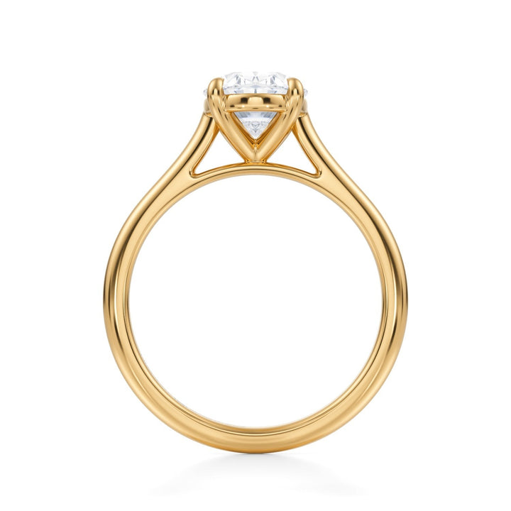 Oval Classic Cathedral Ring