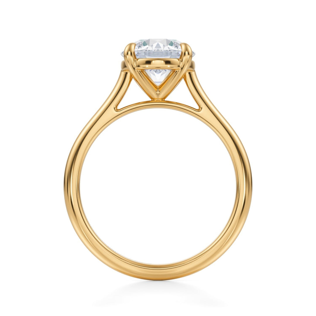Round Classic Cathedral Ring