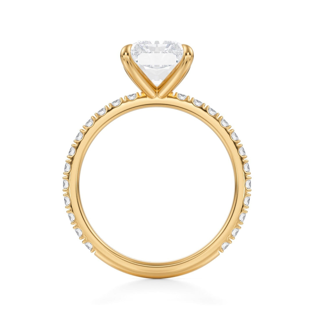 Radiant Modern Pave Ring