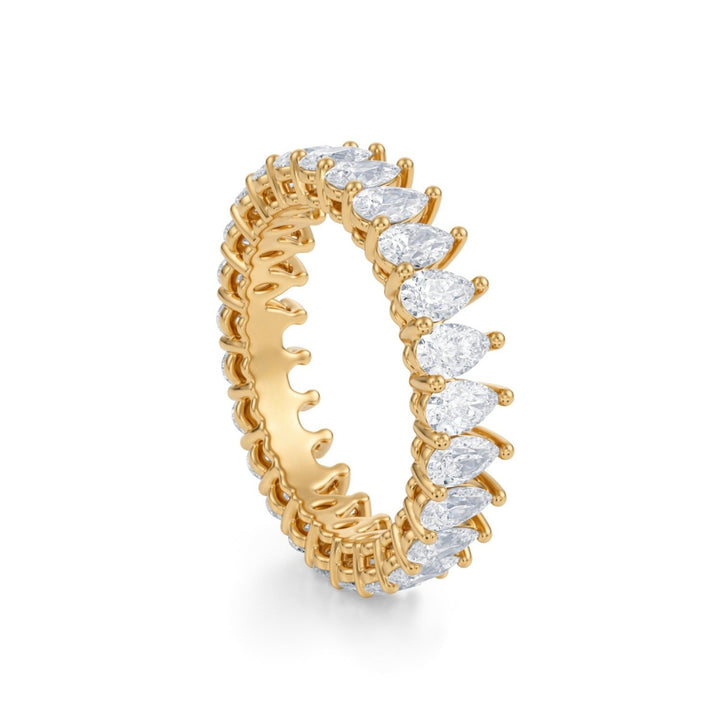 Pear Eternity Band - Vertical