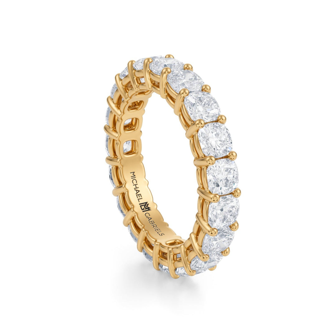 Cushion Eternity Band