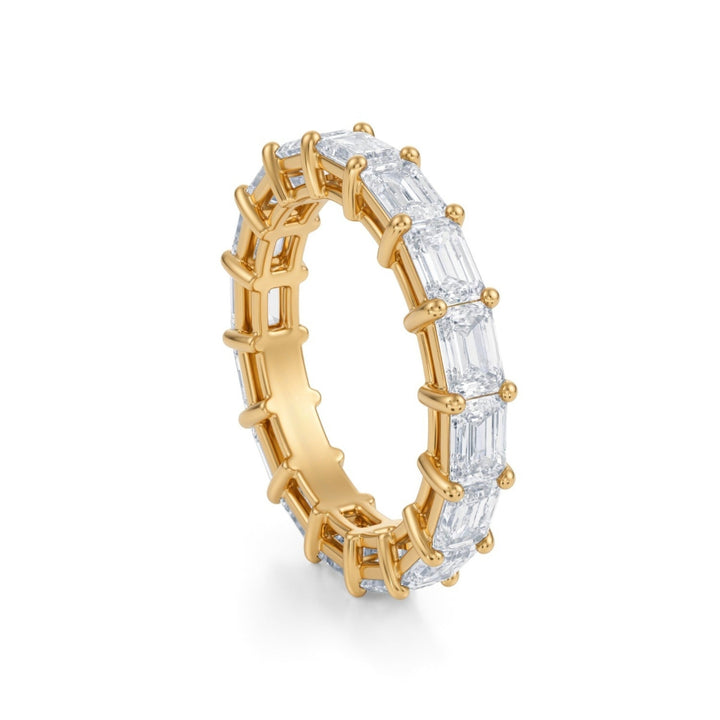 Emerald Eternity Band - Horizontal