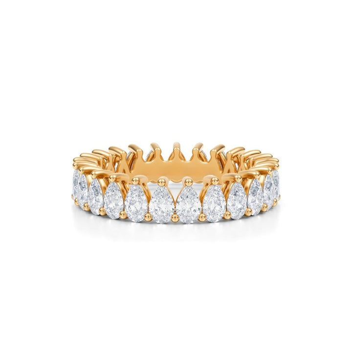 Pear Eternity Band - Vertical