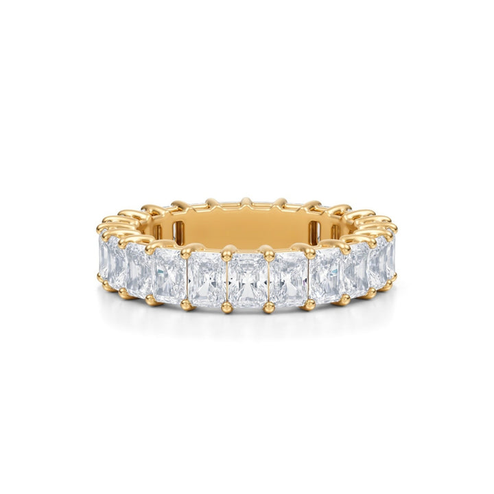 Radiant Eternity Band - Vertical