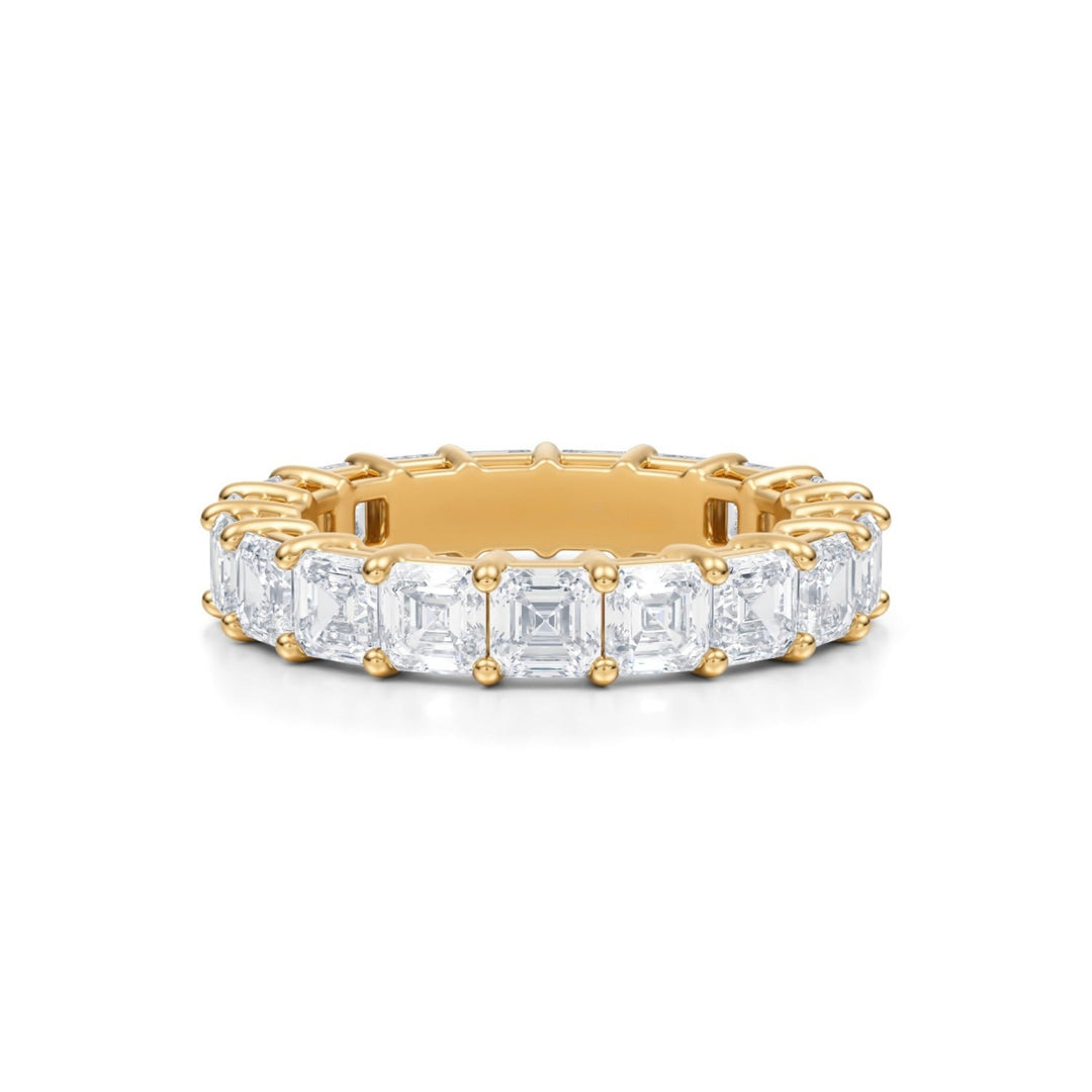 Asscher Eternity Band
